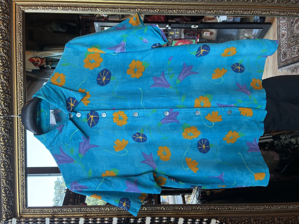 80's Flowers Garden Shirt