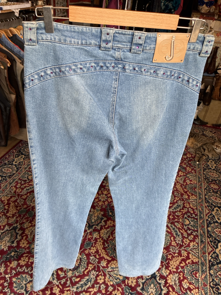 00's Escada Denim Trousers 