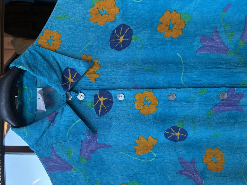 80's Flowers Garden Shirt