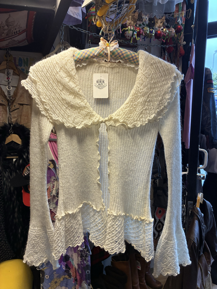 1970 Mohair Wool Cardigan 