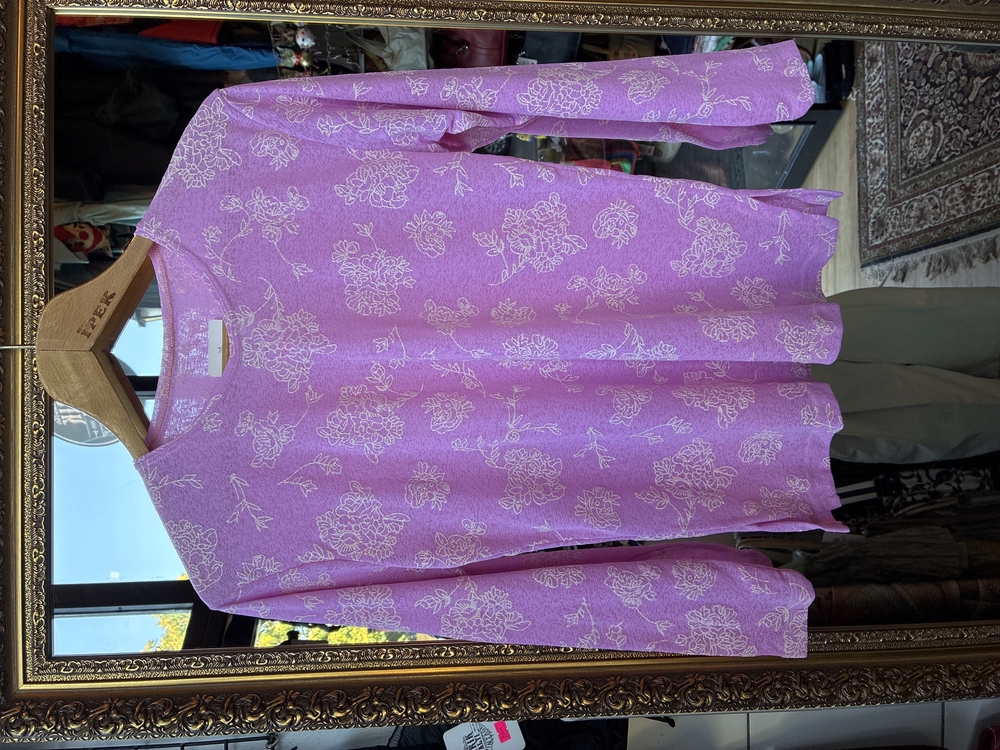 90's Pink Transparan Gorgeous Blouse 