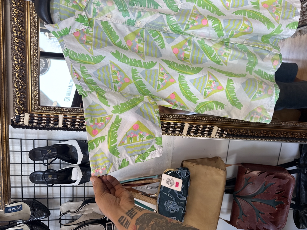 80’s Tropical Wave Aloha Shirt