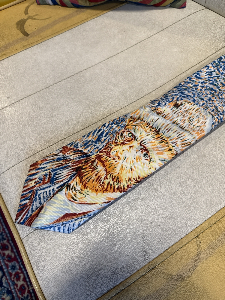 Van Gogh Series Art Silk Tie