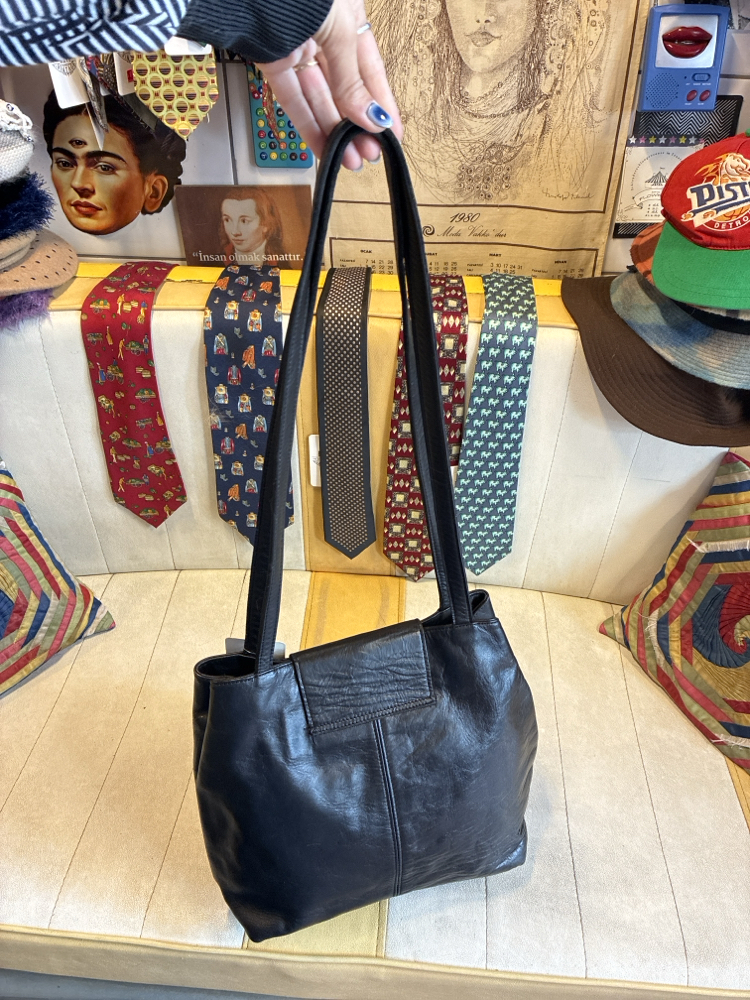 Black Leather Bag