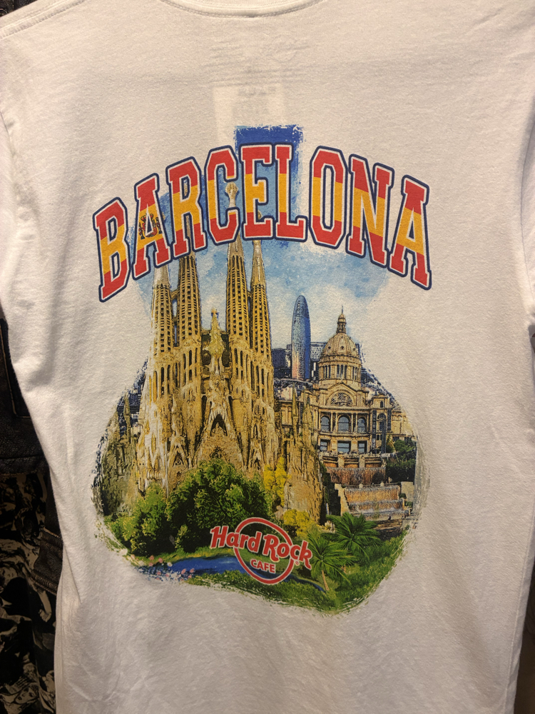 Hard Rock Cafe Barcelona Tshirt
