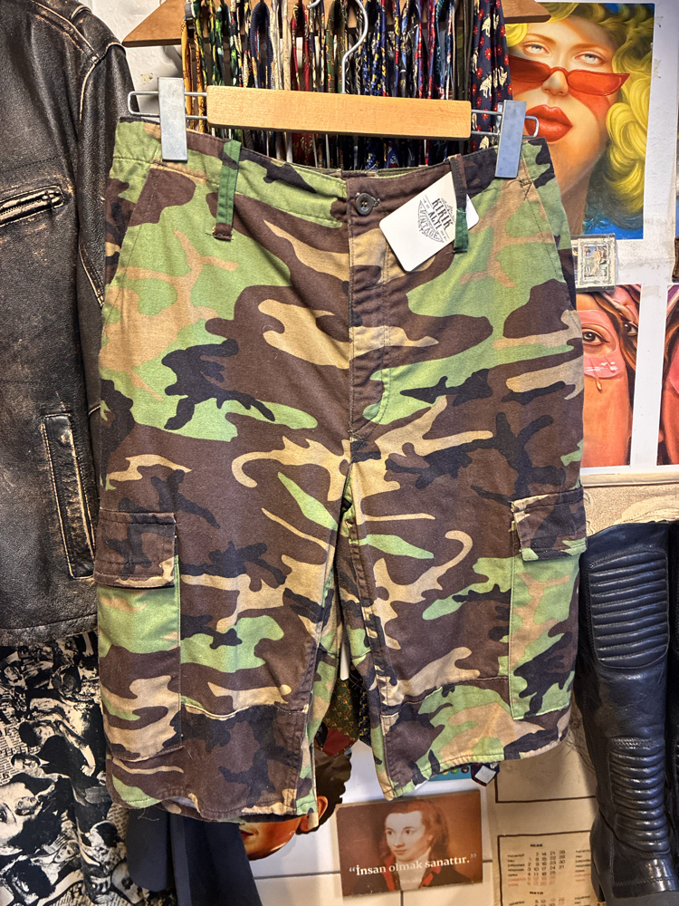 Camo Cargo Shorts