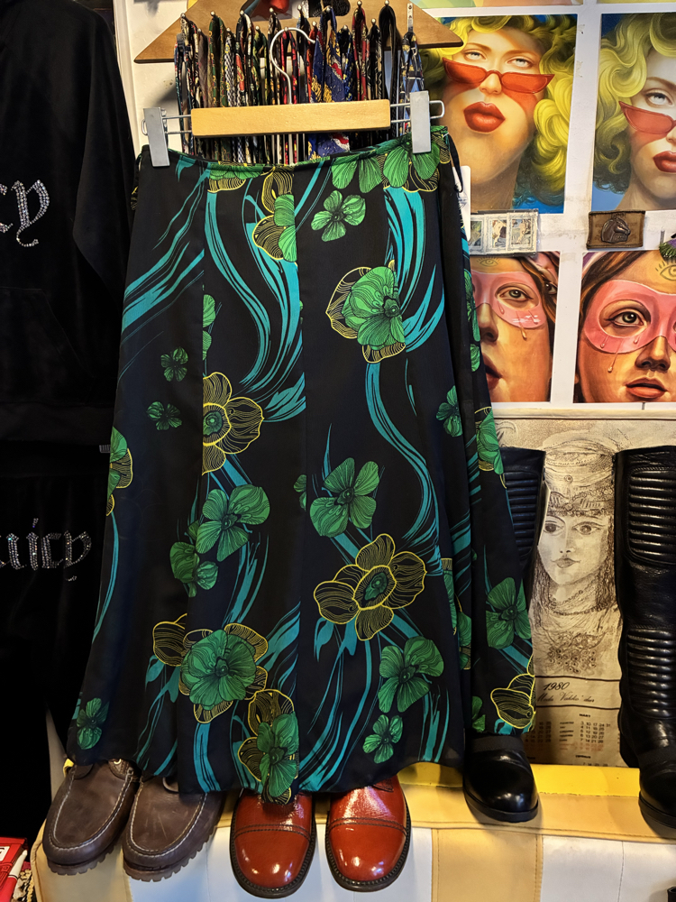Flowers 90's Skirt