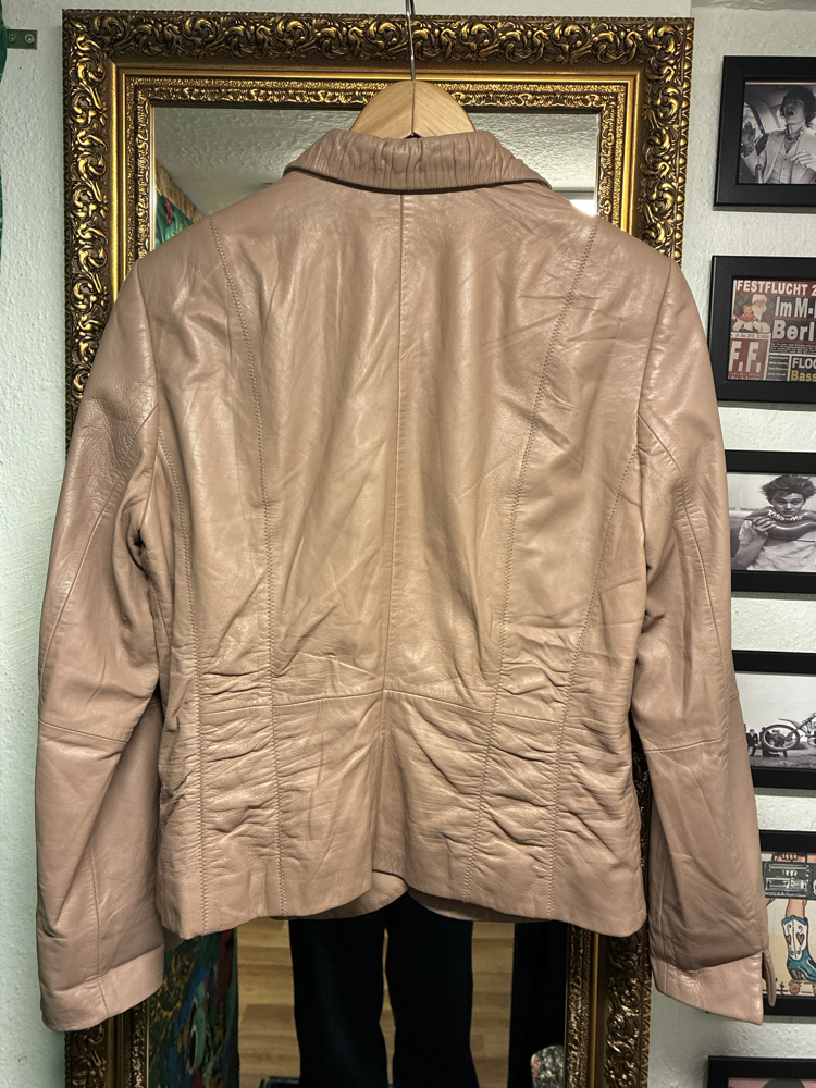 Gerry Weber Dream Pink Leather Jacket