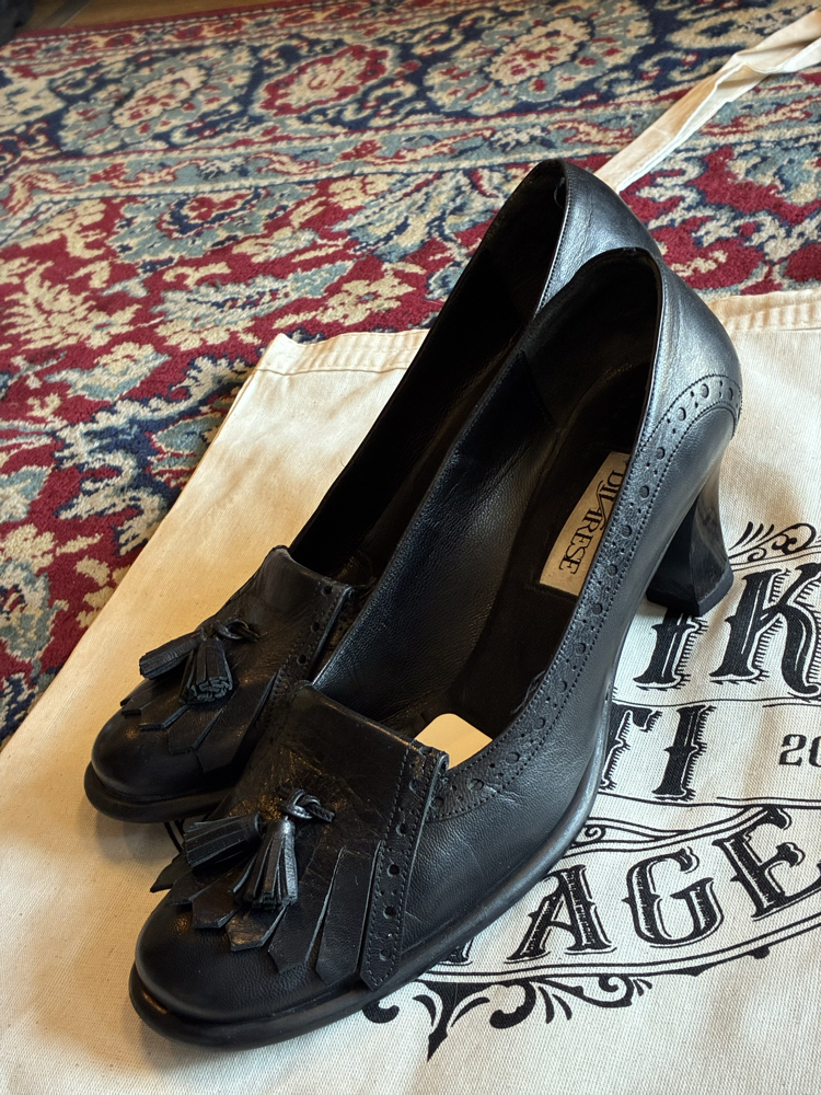 90's Divarese Leather Heels