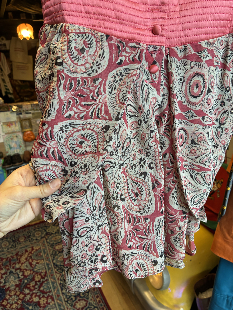 Pink Silk Top