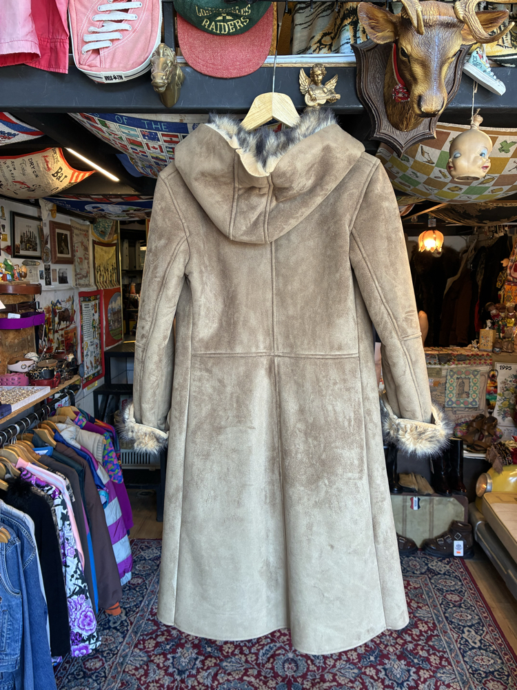 90's Y-LONDON Faux Fur Coat
