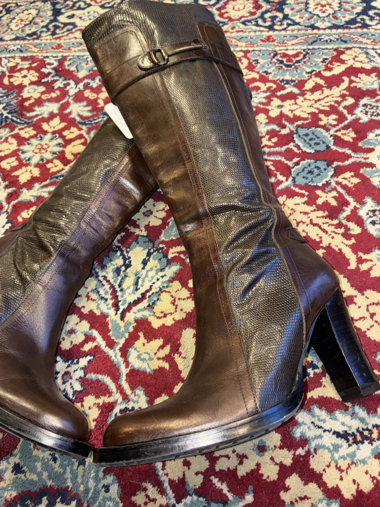 Kelly Dark Brown Boots