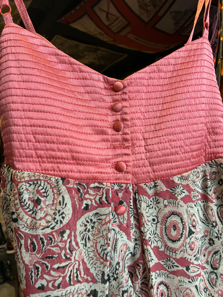 Pink Silk Top