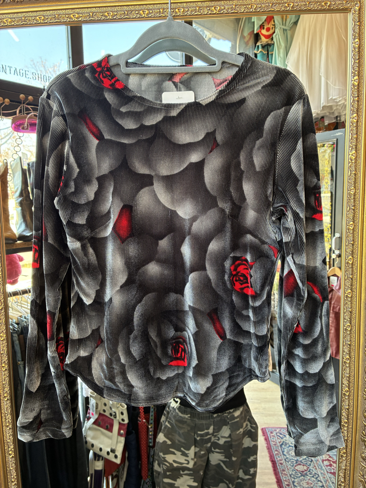 Rose Long Sleeve Top