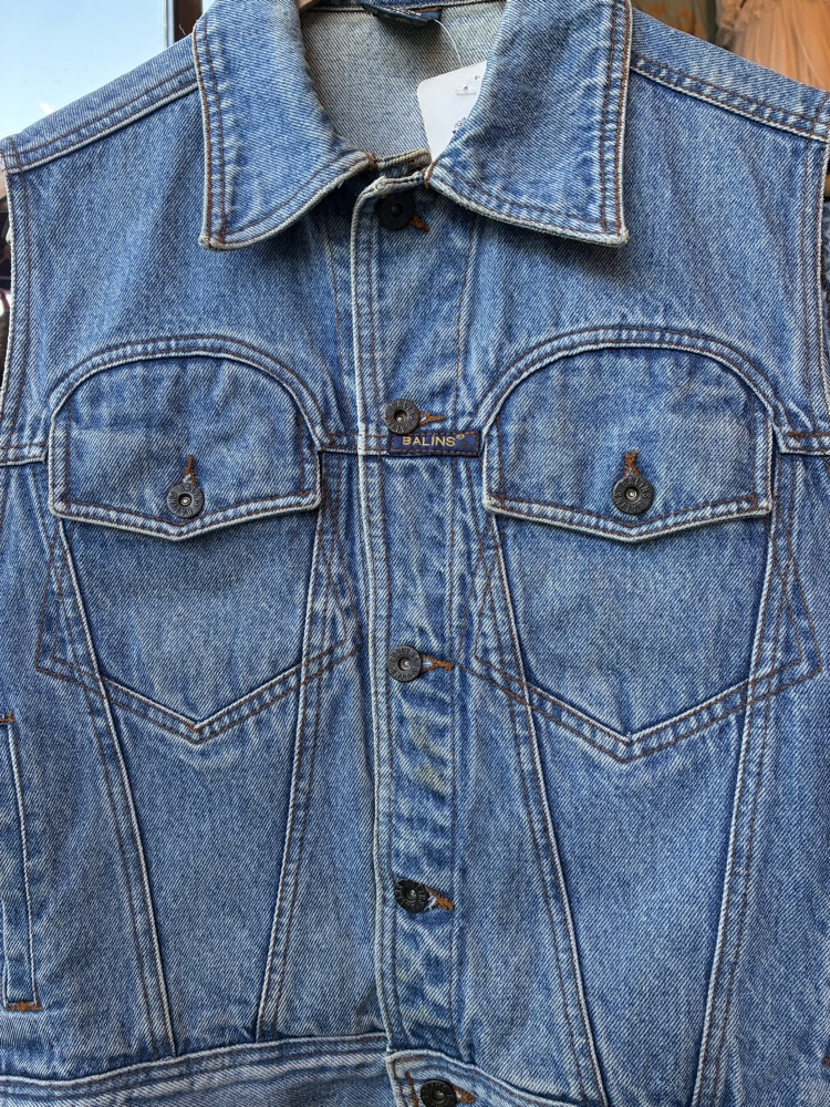 90's Balins Denim Vest