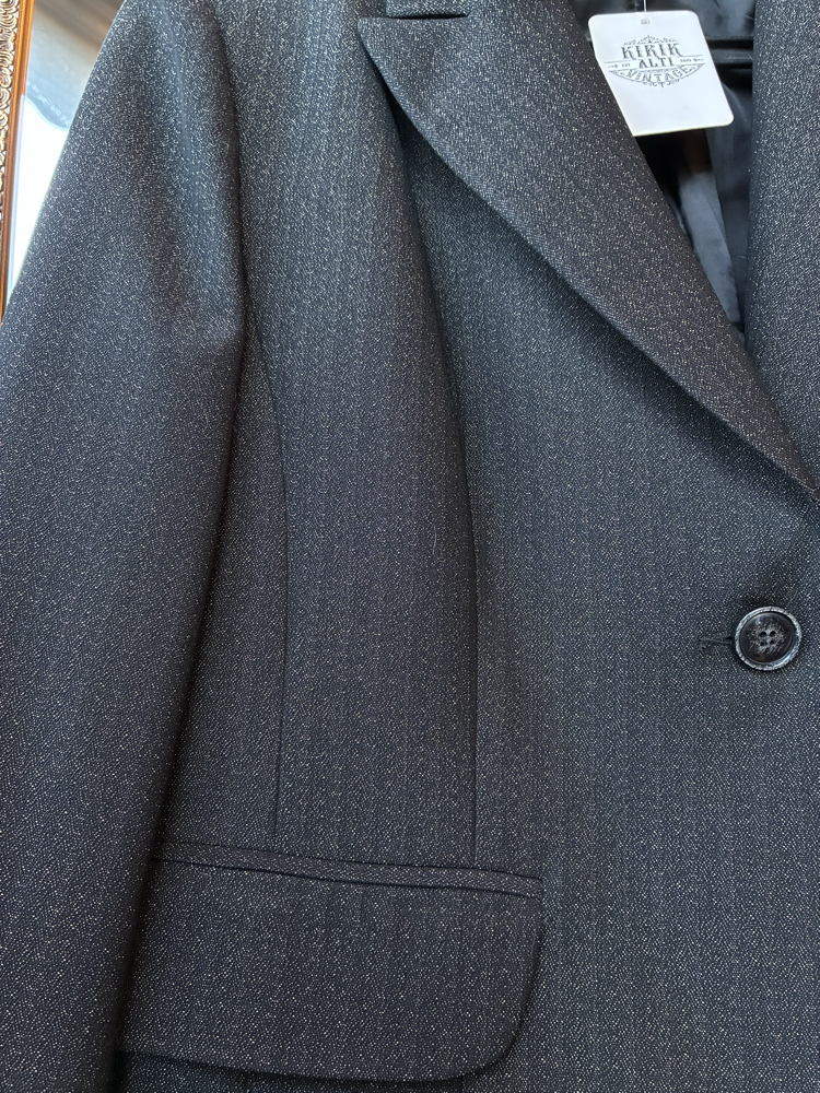 90's Black Blazer