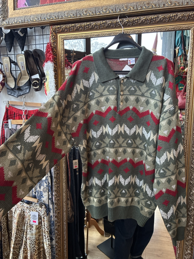 80's Derechazo& Plaza Knit