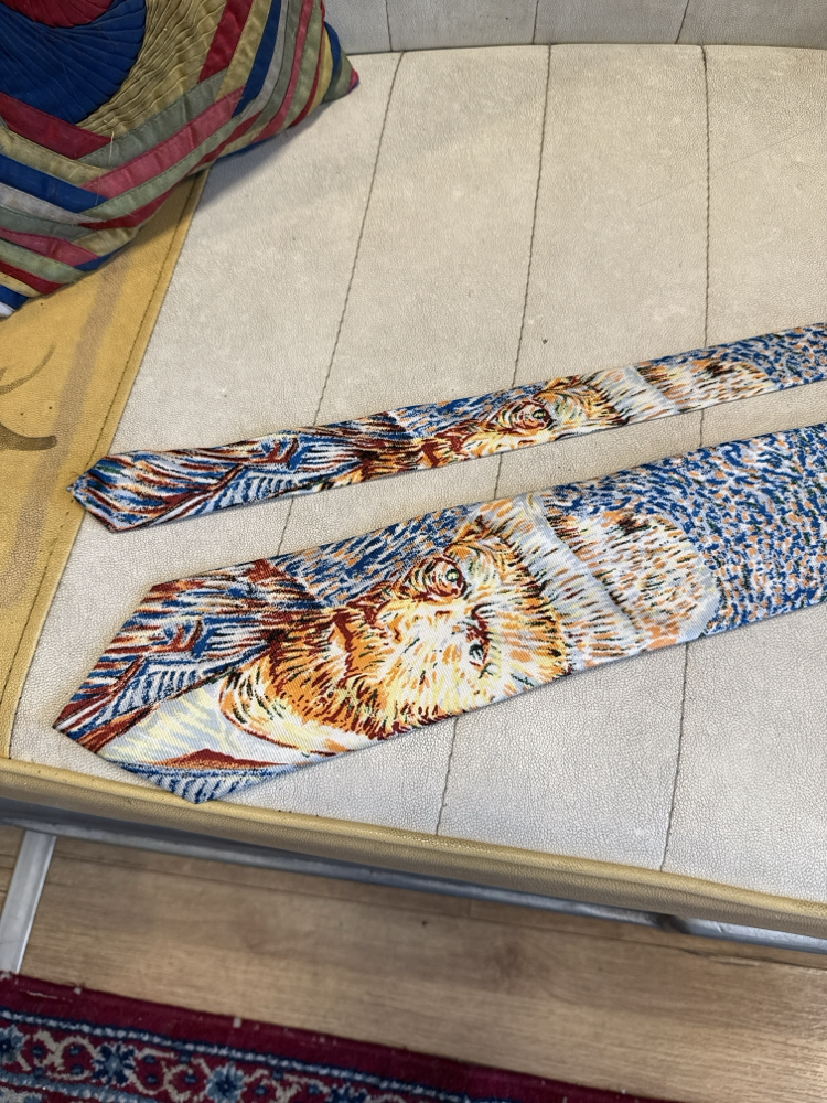 Van Gogh Series Art Silk Tie