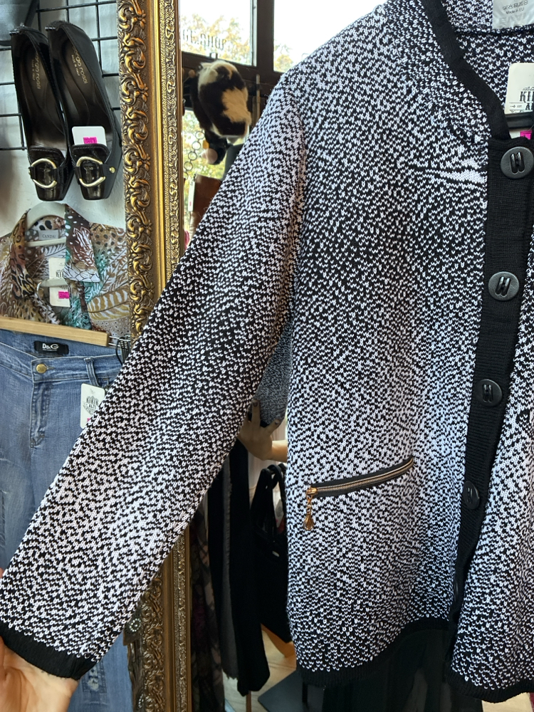 80’s Iceberg UK Graphic Knit Cardigan
