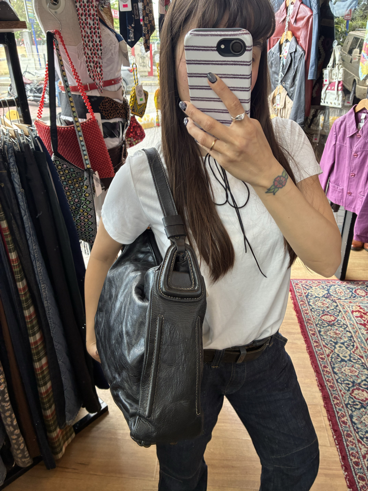 Black Leathee Bag