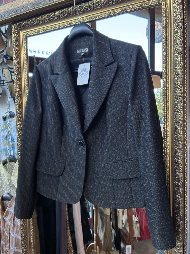 90's Black Blazer