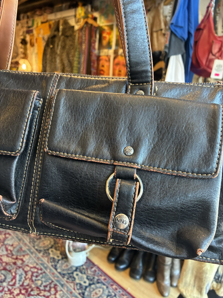 90's MNG Leather Bag
