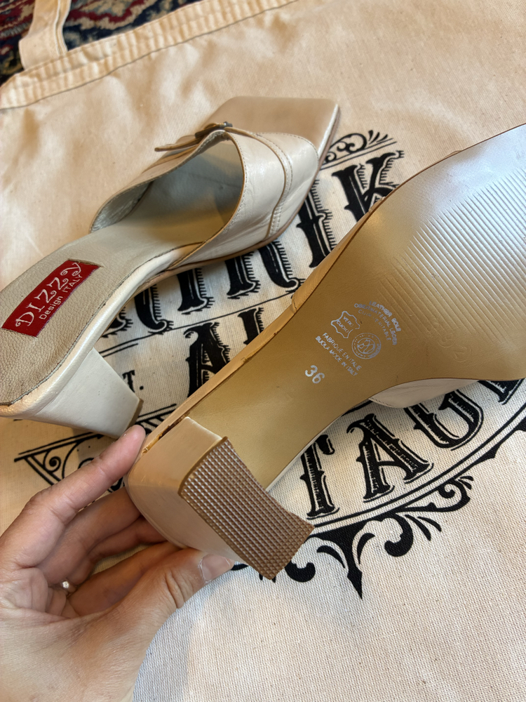 80's Dizzy Italy Mules 