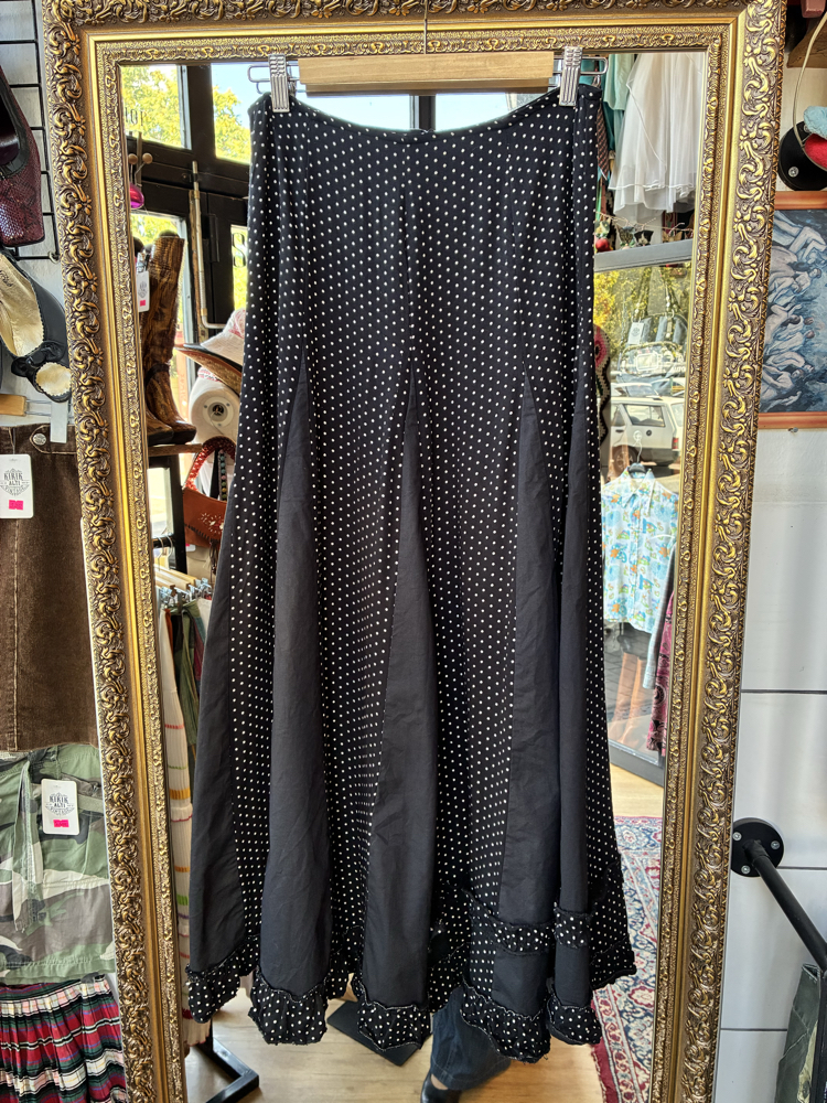 90's Micro Polka Dot Skirt