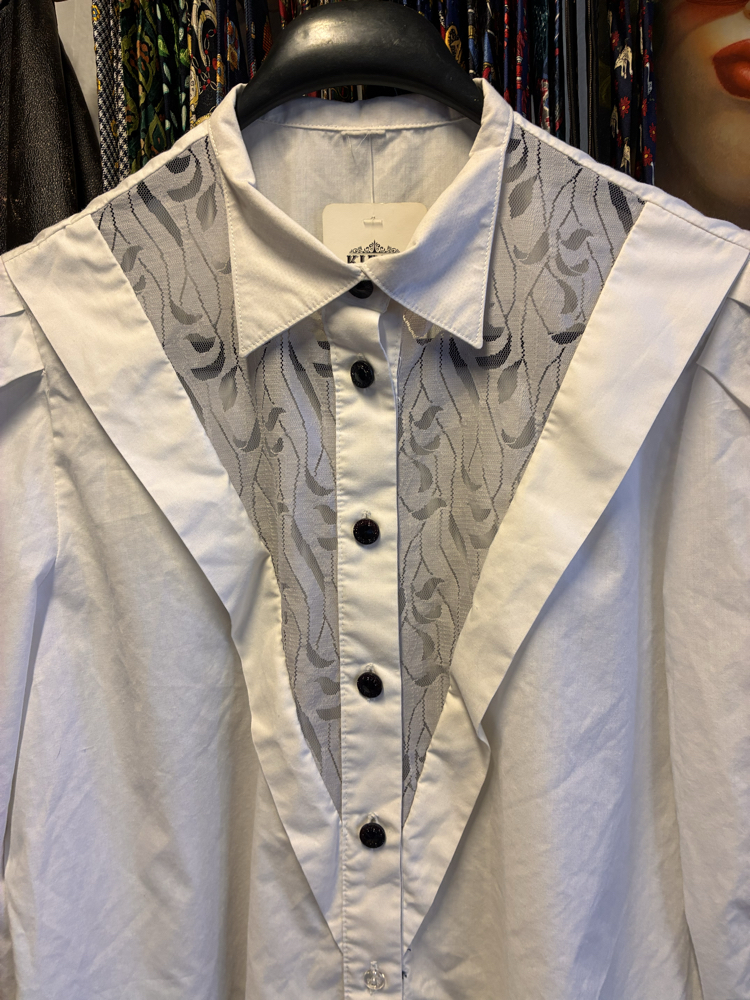 White 80's Shirt