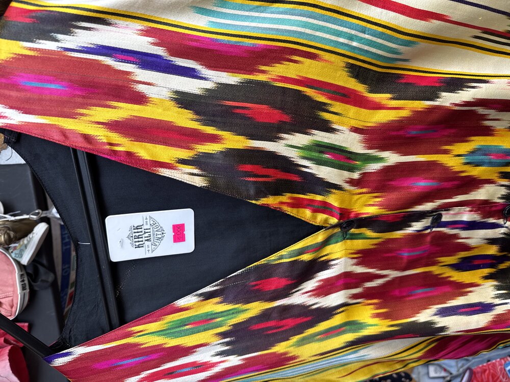 Ikat Mirage Silk Vest