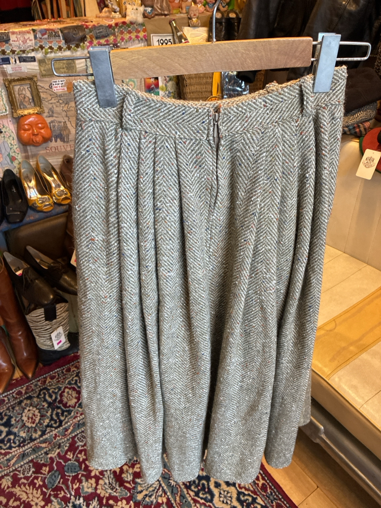 80's Wool Skirt