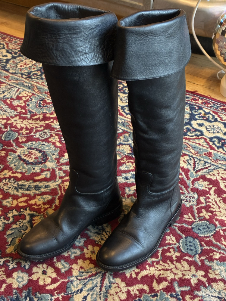 VALENTINO LEATHER BOOTS