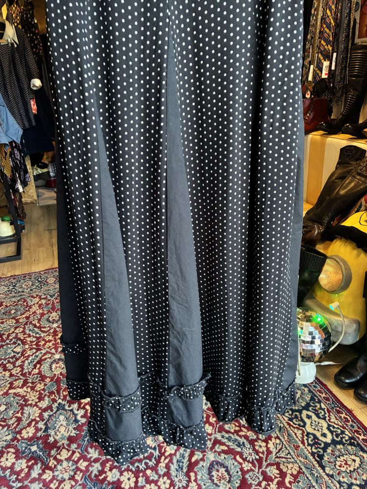 90's Micro Polka Dot Skirt
