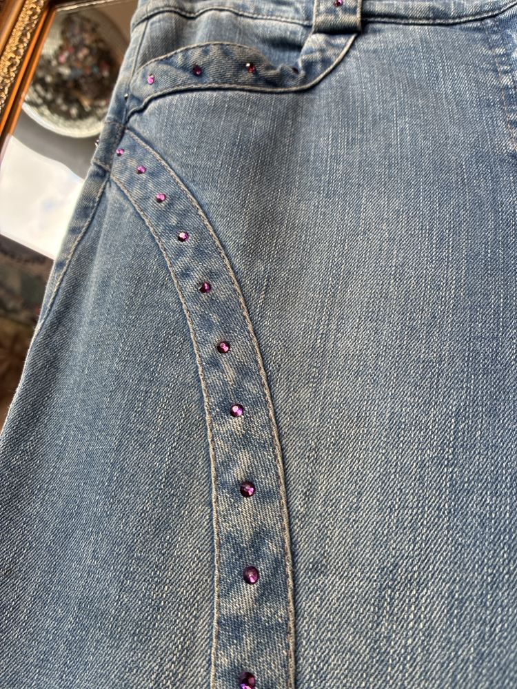 00's Escada Denim Trousers 
