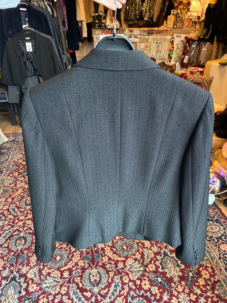 90's Black Blazer