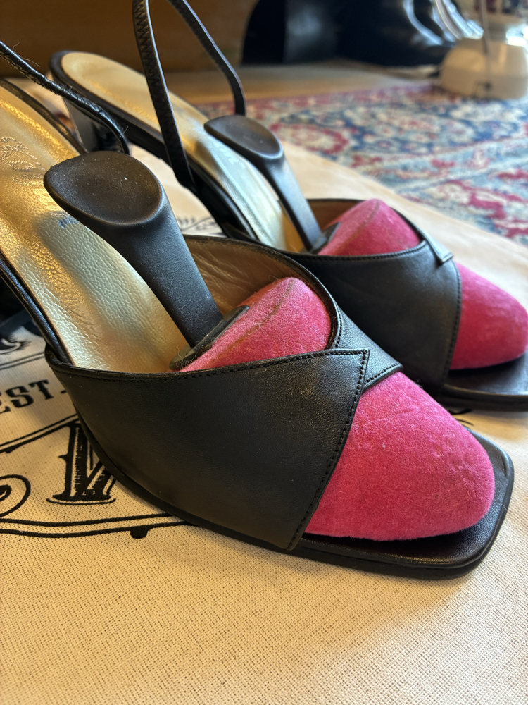 80's Black Mules