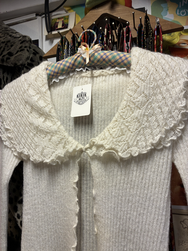 1970 Mohair Wool Cardigan 