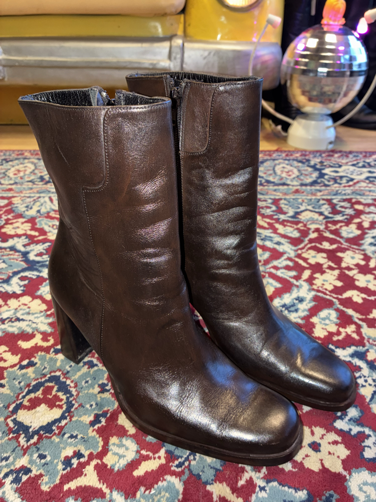 Dark Brown Boots