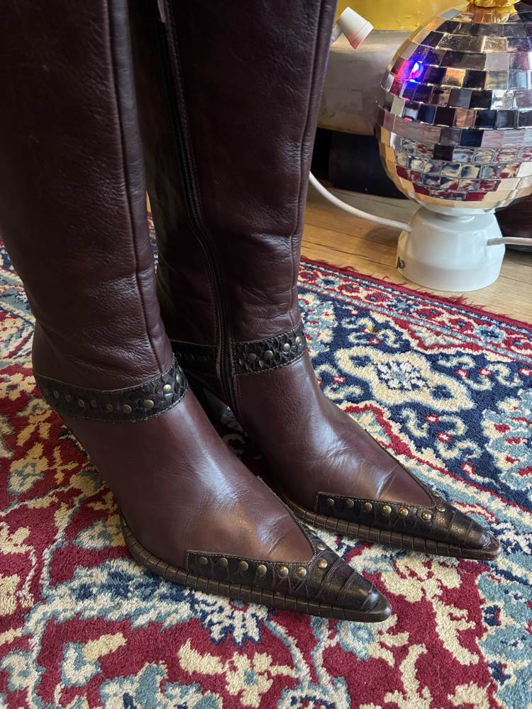 Diego Puerta Leather Boots