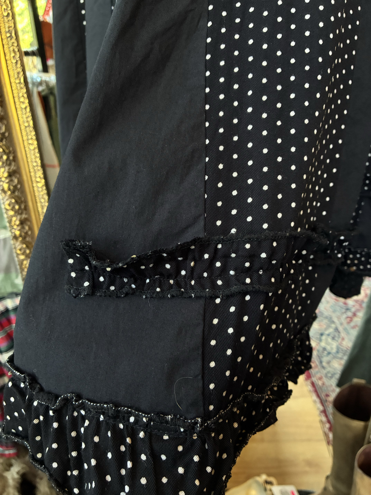 90's Micro Polka Dot Skirt