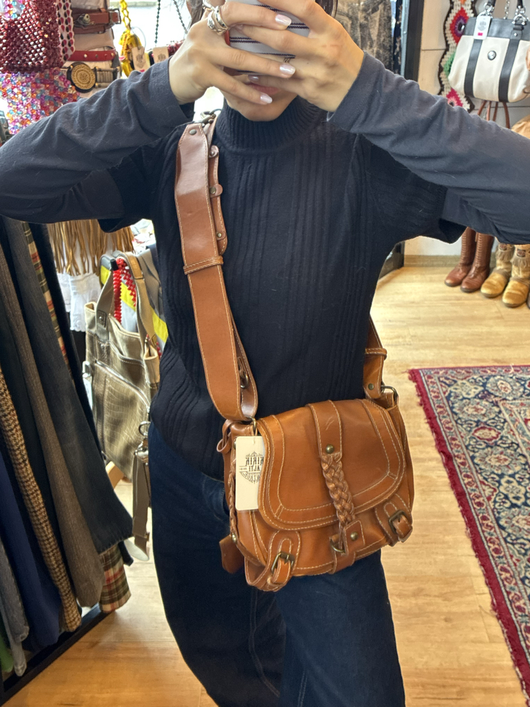 90's MNG Leather Bag