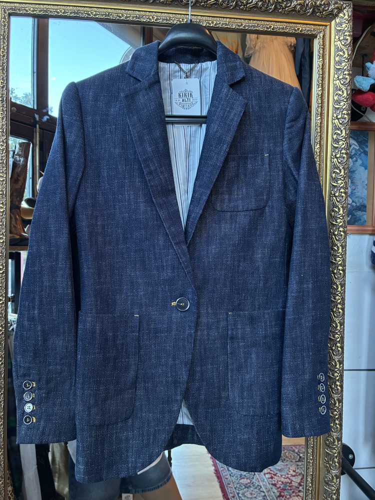90's MNG Denim Blazer