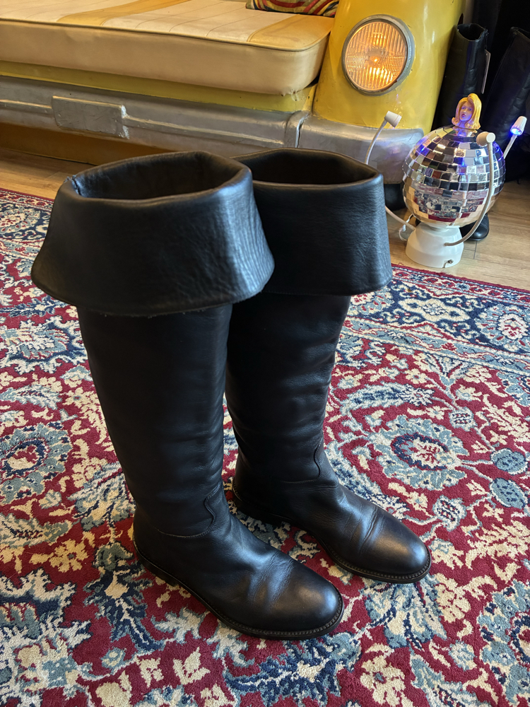 VALENTINO LEATHER BOOTS