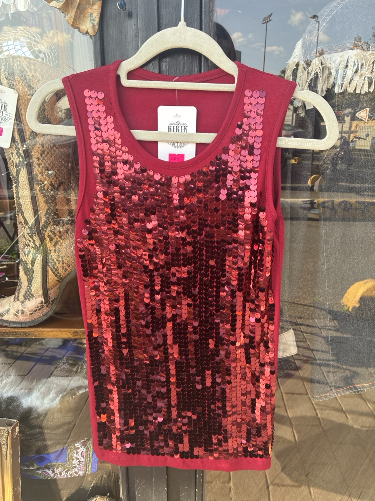 Red Party Top