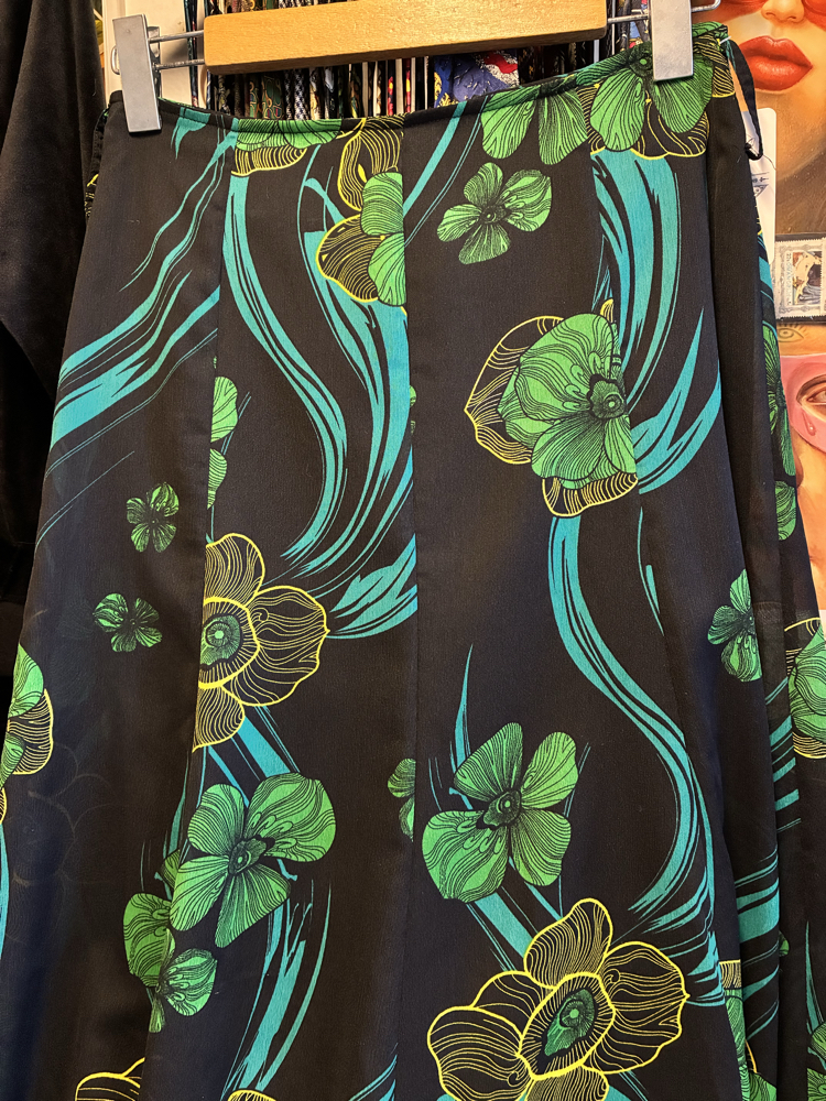 Flowers 90's Skirt