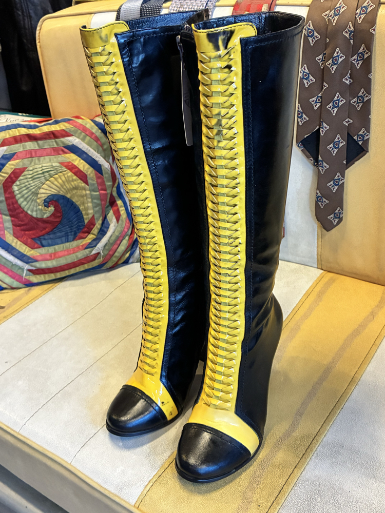 Taxi Leather Boots