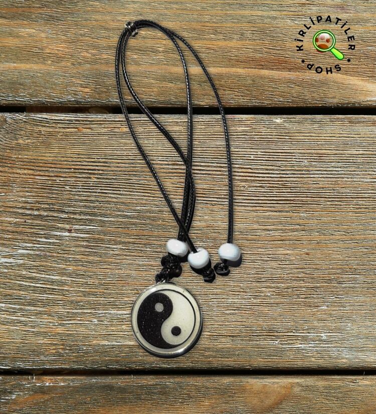KirliPatiler Epoksi Yin Yang Araç Aksesuarı, Araç Ayna Aksesuarı