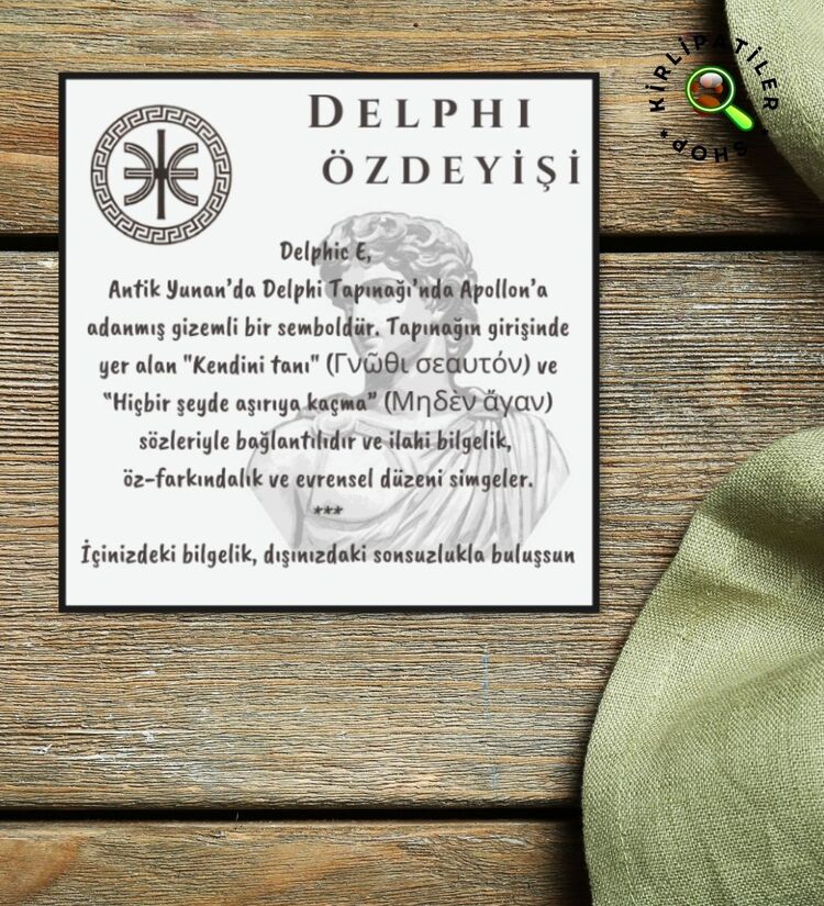KirliPatiler Epoksi Delphic E Araç Aksesuarı, Araç Ayna Aksesuarı