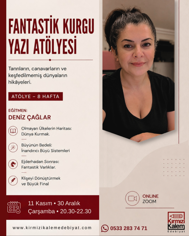 FANTASTİK KURGU YAZI ATÖLYESİ