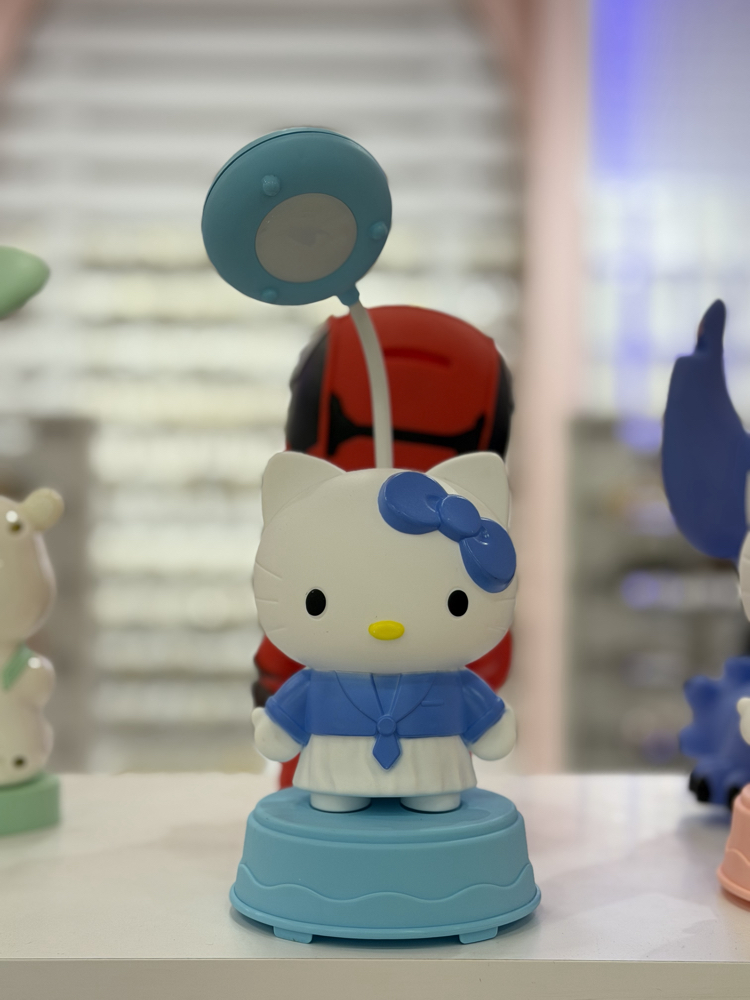 Mavi Hello Kitty Masa Lambası